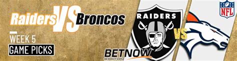 Las Vegas Raiders at Denver Broncos: Game predictions, picks, .
